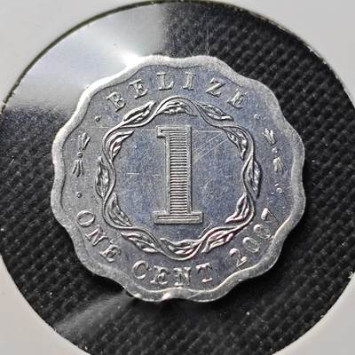 KK钱币收藏小铺  第409期 2月预留时间 周末发货 -  伯利兹1分