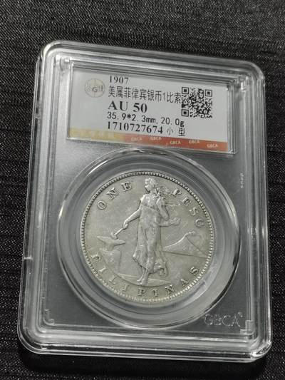 天下钱庄专场欢迎参拍 - 美属菲律宾一比索银币