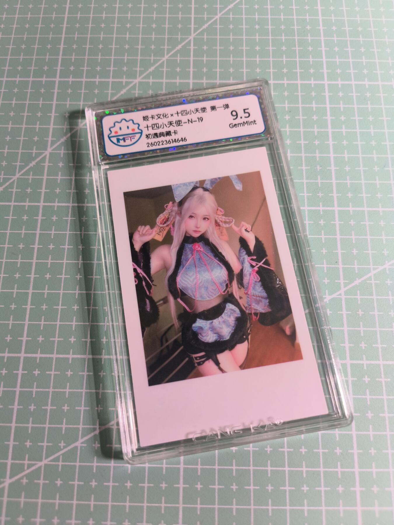 C先生 第25期 零抽层免费代拍  持续收拍品中  需要送拍的老板可以加微私聊 【照片卡】姬卡文化《十四小天使》N十九  9.5分