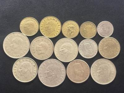 邮泉阁邮票限时拍卖第四十四场 （邮票在国外，请付邮费6元） - 土耳其14枚