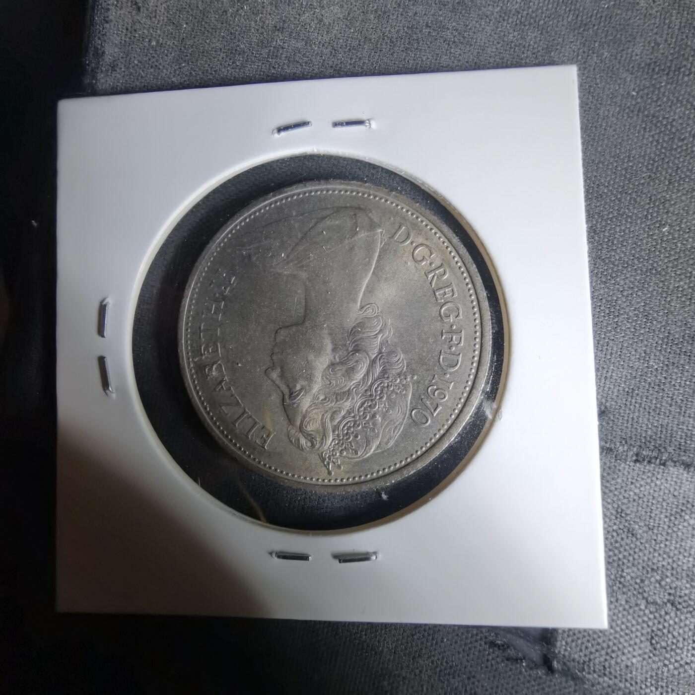 沼泽如烟--第1035场 英国1970年10便士