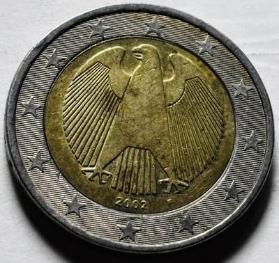 文馨钱币收藏第 298 场，长期接代拍业务 - 2002 年德国 2 欧元