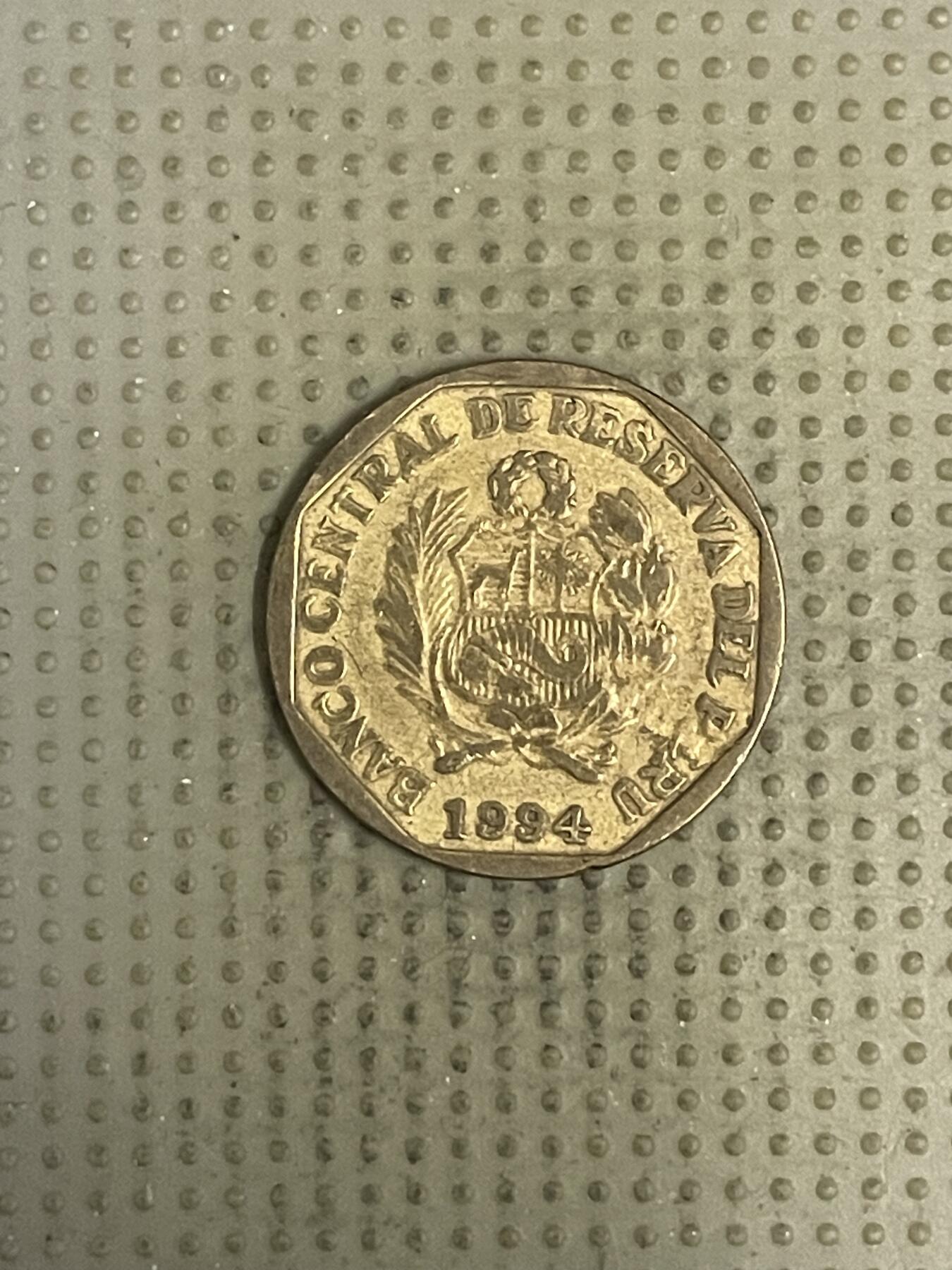 2026年第39场各国散币拍卖（总第189场） 秘鲁1994年20分