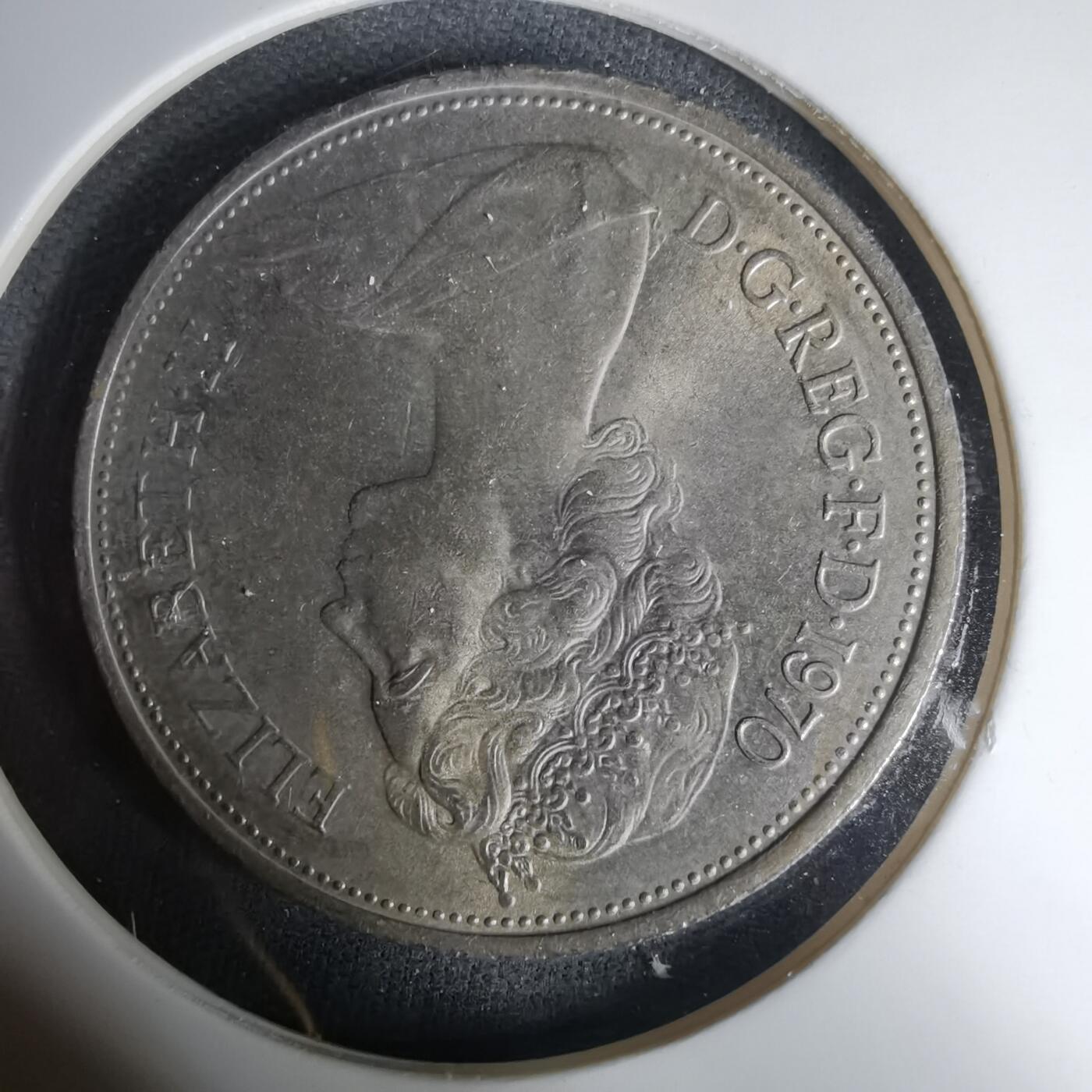 沼泽如烟--第1035场 英国1970年10便士