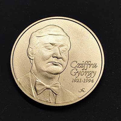 【全场包邮】纯粹捡漏拍517场 - 【少见】匈牙利2021年2000福林钢琴家乔治·齐夫拉诞辰100周年纪念币-量4000
