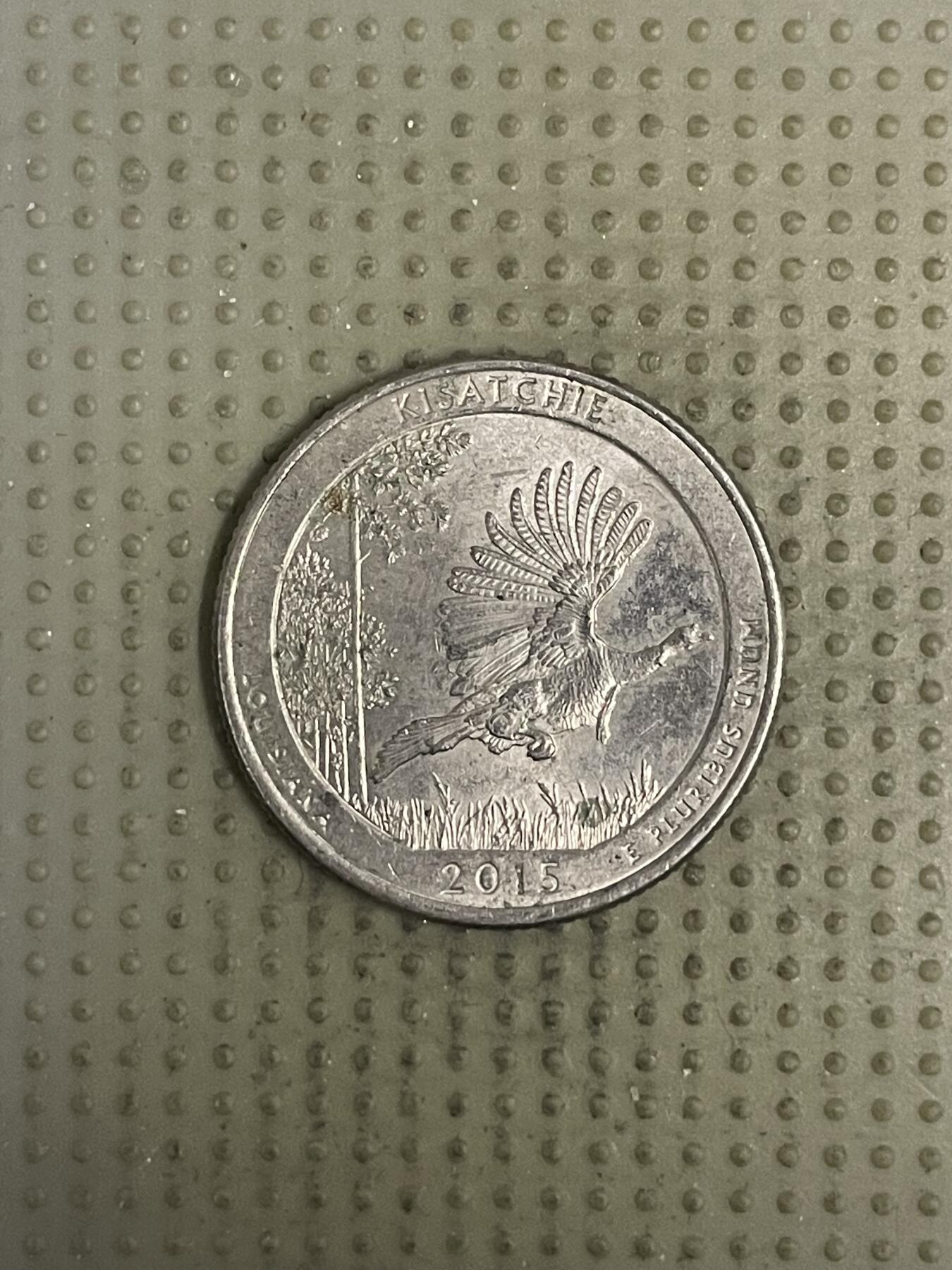 2026年第39场各国散币拍卖（总第189场） 美国2015年基萨奇国家森林公园25美分纪念币