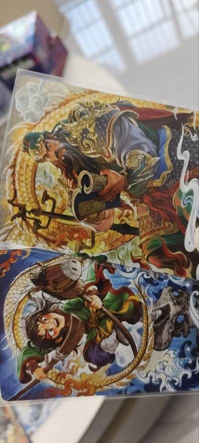 秋原瞳的小店第三十九期（老家的风，每次回去都能心灵得到治愈，吹起曾经童年那个最美好的回忆） - 卡游三国浮生如梦关羽一对