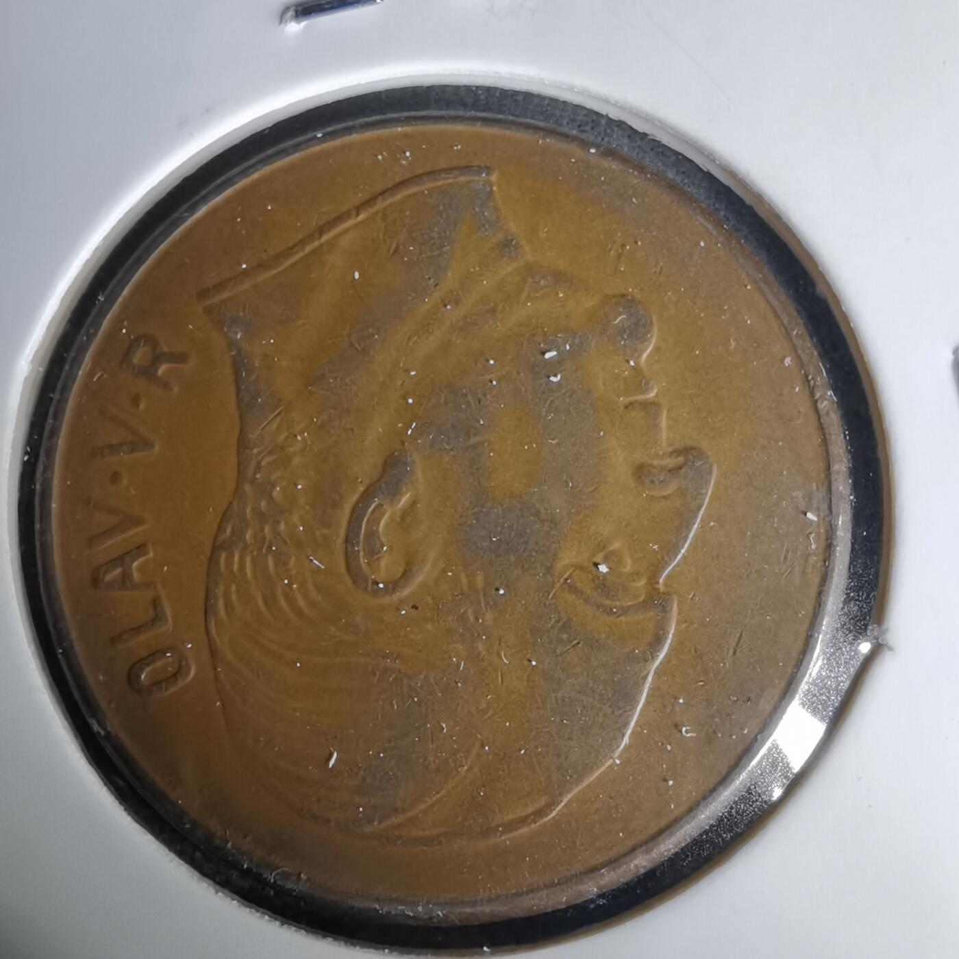 沼泽如烟--第1035场 挪威1960年5欧尔