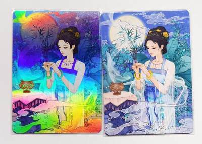 牌易阁 第一期（持续收拍，送拍联系我哦） - 小花瓣艺术文创貂蝉礼盒 貂蝉拜月 