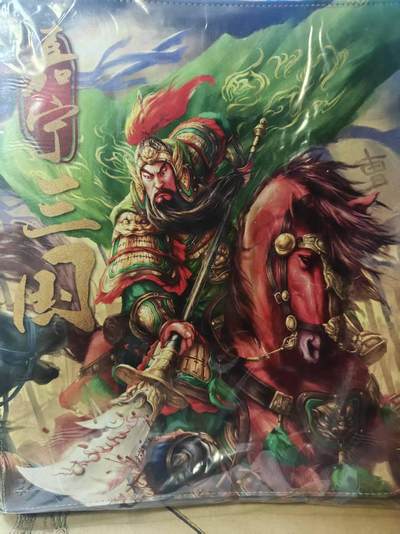 龙虎卡牌-八零场，奇点炸场！！（满200元包邮，无佣金，每周六结拍，欢迎送拍） - 【卡册】万游三国 - 嘉宁三国主题卡册（出厂品相，无卡页）