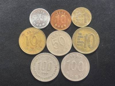 邮泉阁邮票限时拍卖第四十四场 （邮票在国外，请付邮费6元） - 韩国8枚