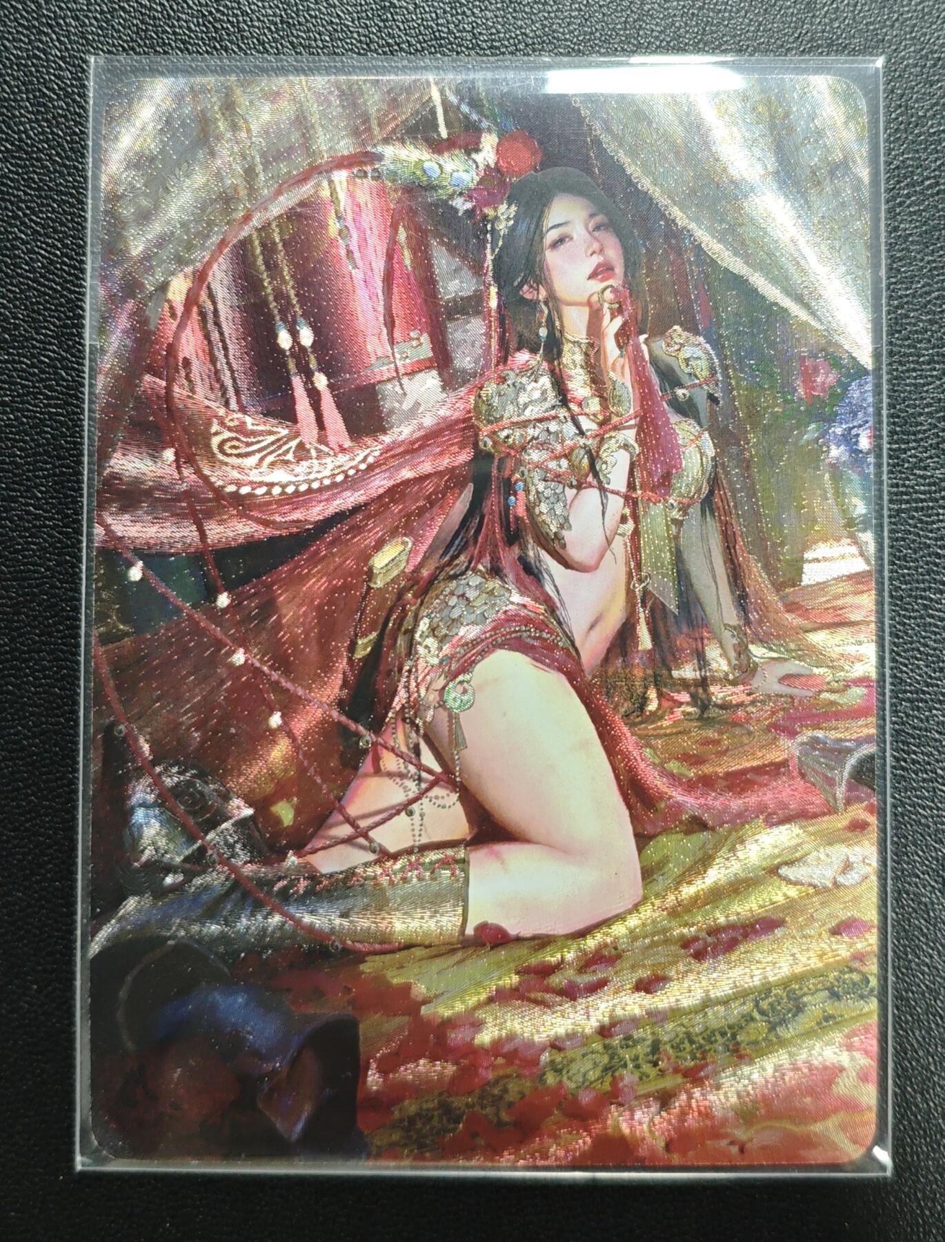 天玑星卡拍第182期《3.30周一截拍》持续收拍收评中 满赠卡需备注 焱卡文化 人间传 刷子 扈三娘 005/100 折光