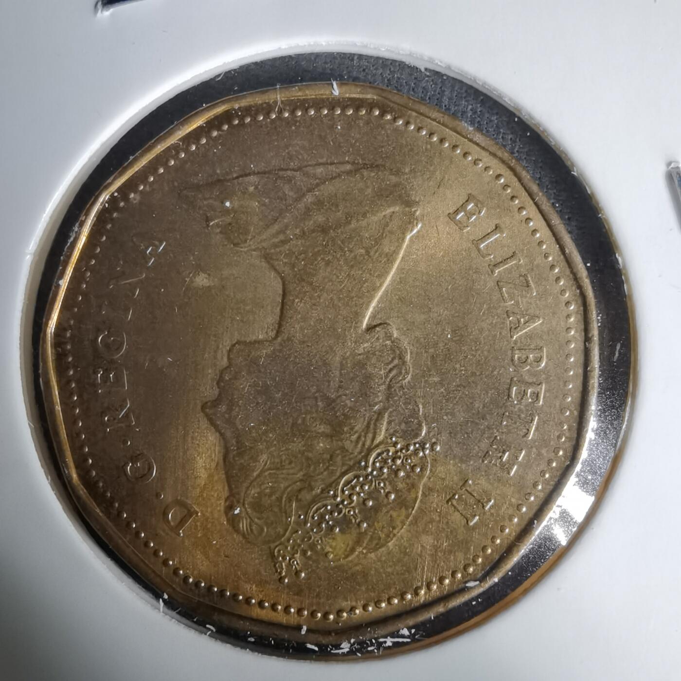 沼泽如烟--第1035场 加拿大1987年一元