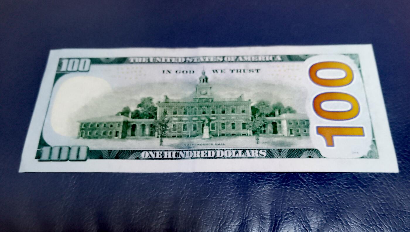 近全新美国2013年100美元靓品纸币