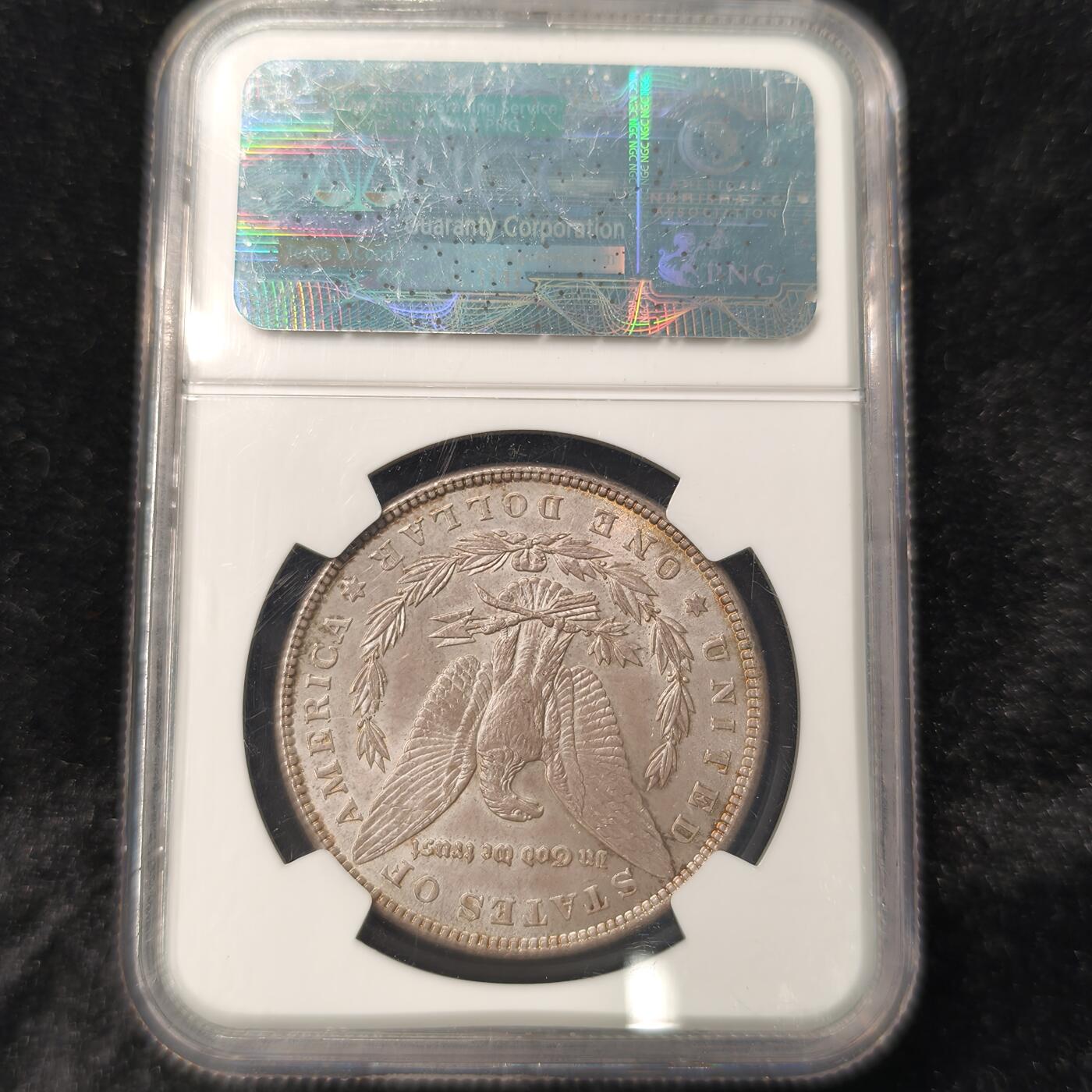Krab外币市集Vol.28 NGC MS63 美国1886年摩根1元