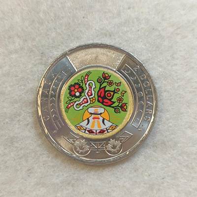 君烨收藏 0元起拍 散币场 每天一场 可留存 第23场 周日发货 - 8加拿大2元彩色纪念币