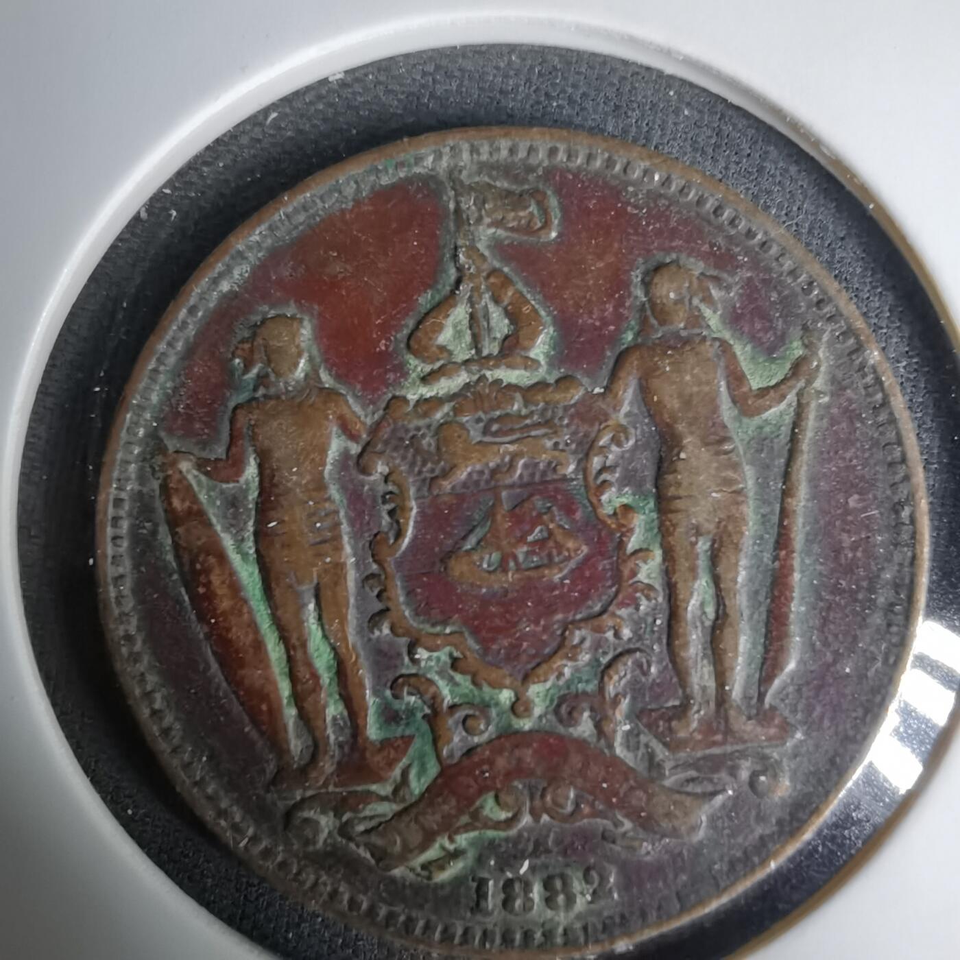 沼泽如烟--第1035场 婆罗洲1882年一分