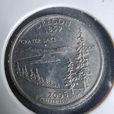 沼泽如烟--第1035场 - 美国2005年25分纪念币