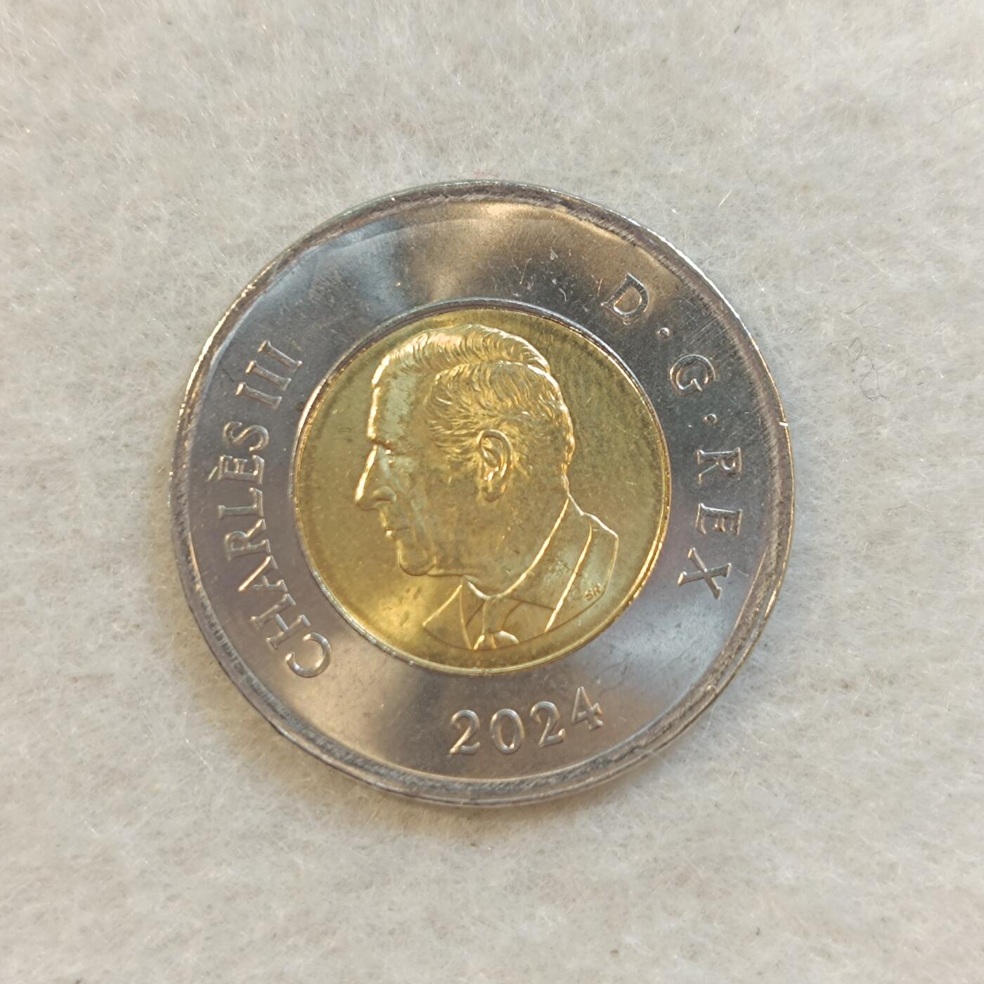 君烨收藏 0元起拍 散币场 每天一场 可留存 第23场 周日发货 7加拿大2元彩色纪念币