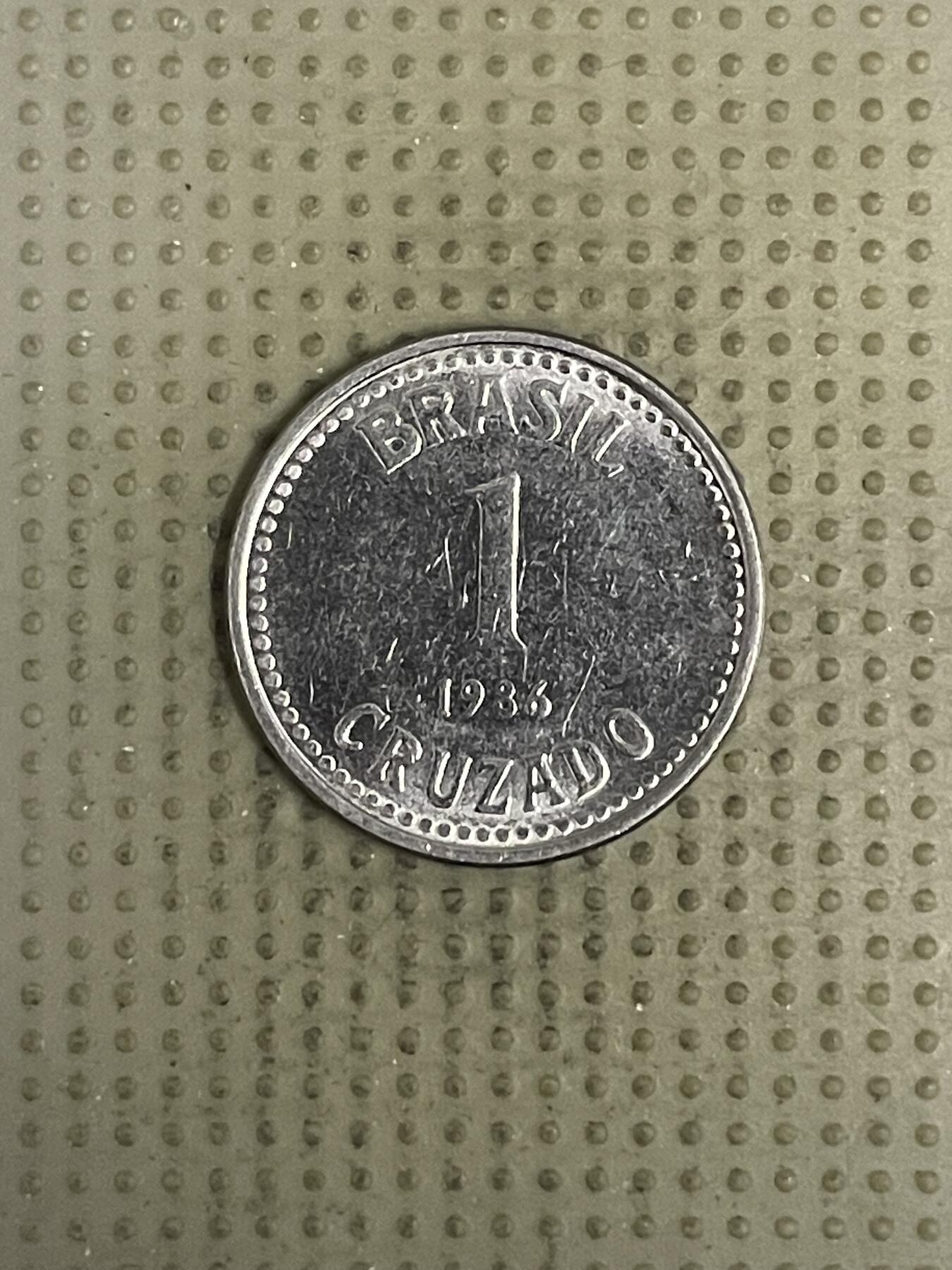 2026年第39场各国散币拍卖（总第189场） 巴西1986年1克鲁泽