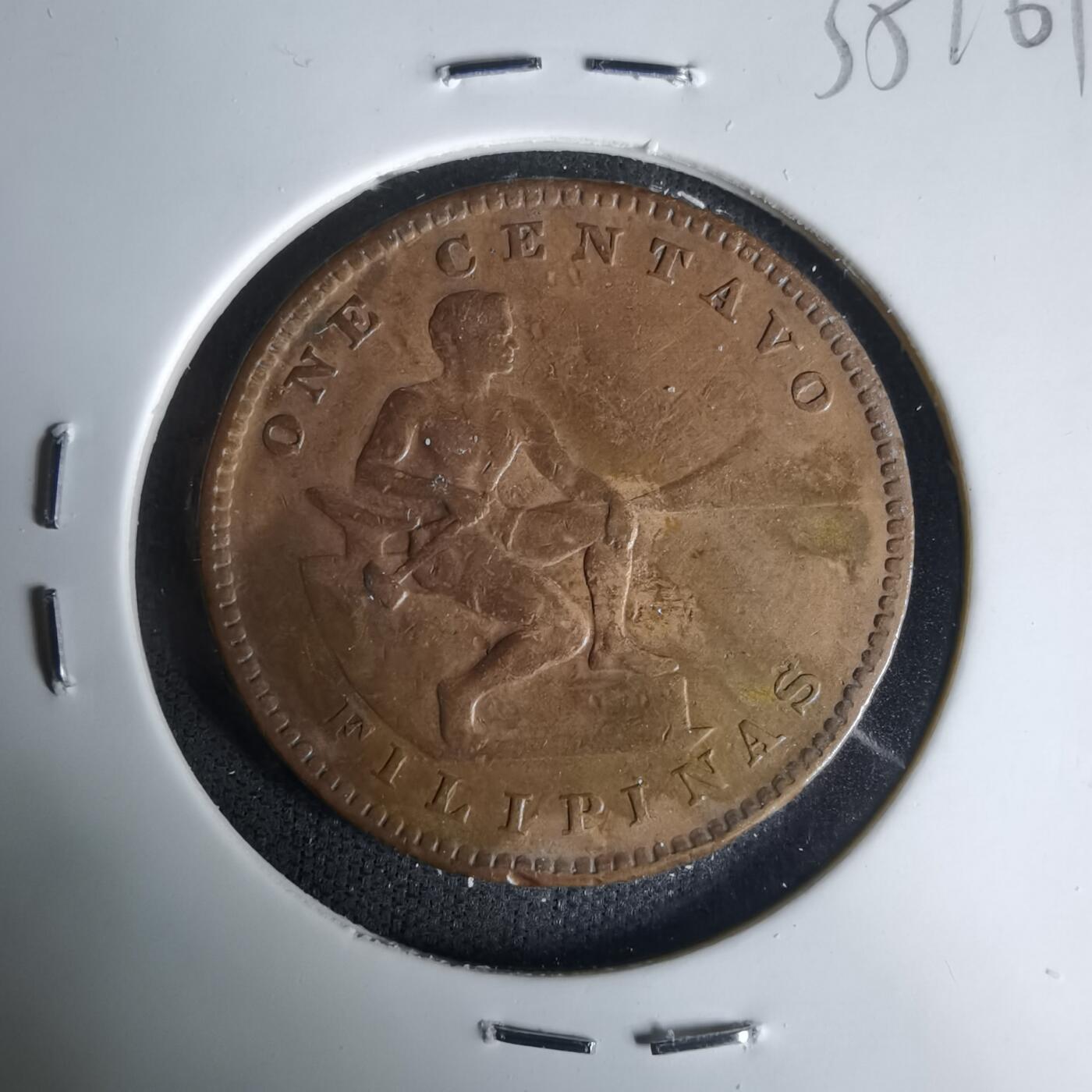 沼泽如烟--第1035场 菲律宾1903年一分