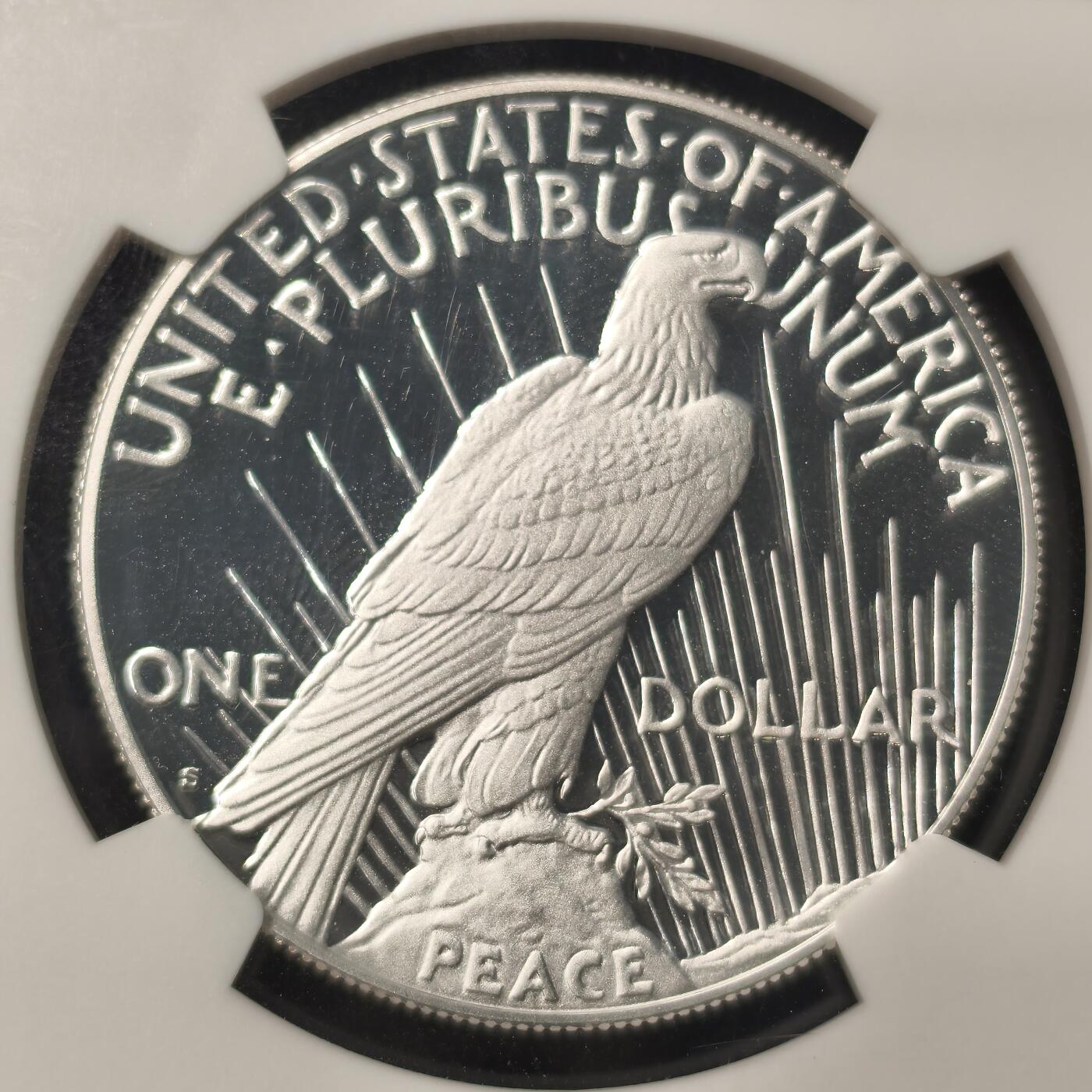 Krab外币市集Vol.28 NGC PF70UltraCameo 美国2025年S 和平1元 特殊标签