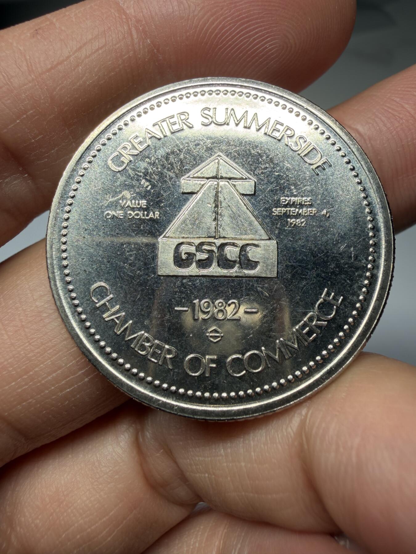 2026年集古藏今外币拍卖第三期-第9场—（总第319拍），可以寄存60天，满160元包邮。  爱德华王子岛安妮纪念代用币（Anne Dollar），直径33毫米