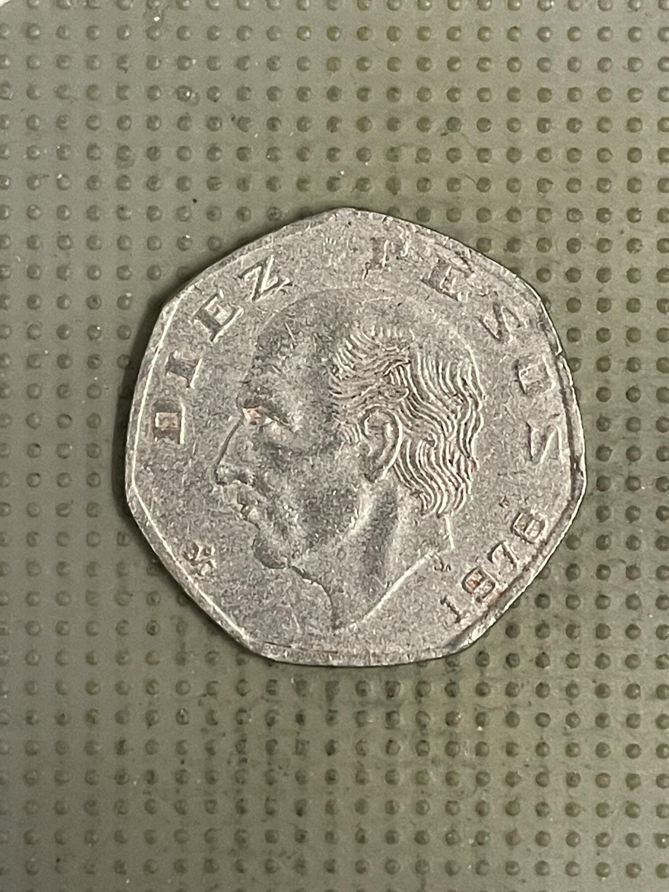 2026年第39场各国散币拍卖（总第189场） 墨西哥1978年10比索