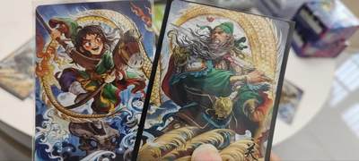 秋原瞳的小店第三十九期（老家的风，每次回去都能心灵得到治愈，吹起曾经童年那个最美好的回忆） - 卡游三国浮生如梦关羽一对