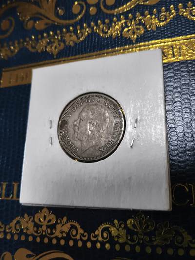 长老汇马年精选第十三场拍卖 - 1934英国乔治五世1先令银币，5.66克500银，老藏家的藏品