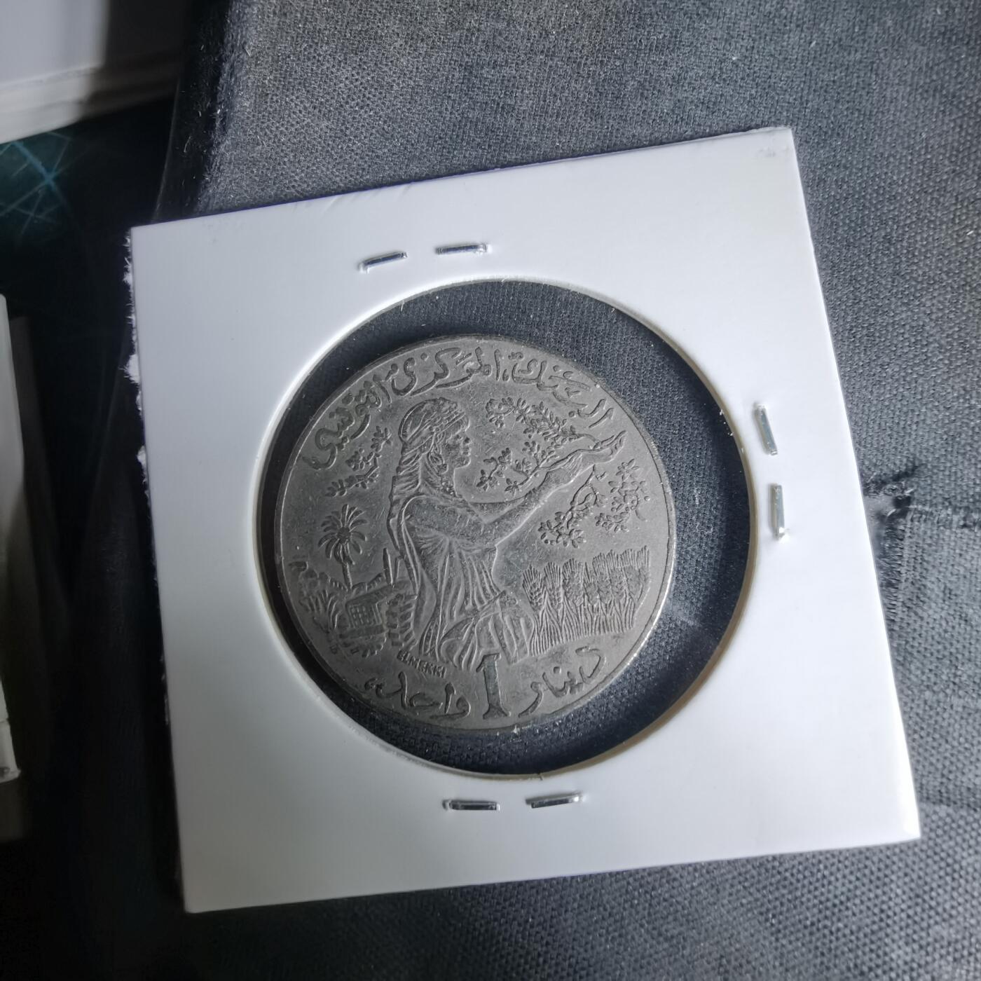 沼泽如烟--第1035场 突尼斯1996年1第纳尔