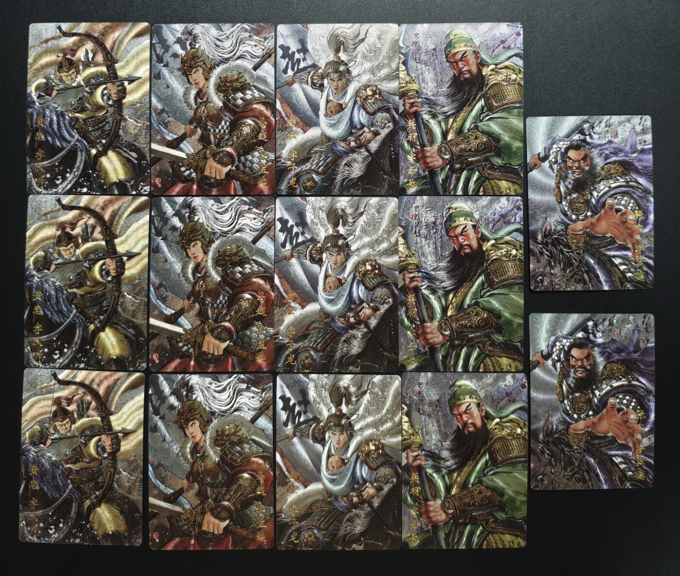 天玑星卡拍第182期《3.30周一截拍》持续收拍收评中 满赠卡需备注 琅琊卡藏 三国 画的N次方 五虎上将 粗闪 十四张 关羽微瑕