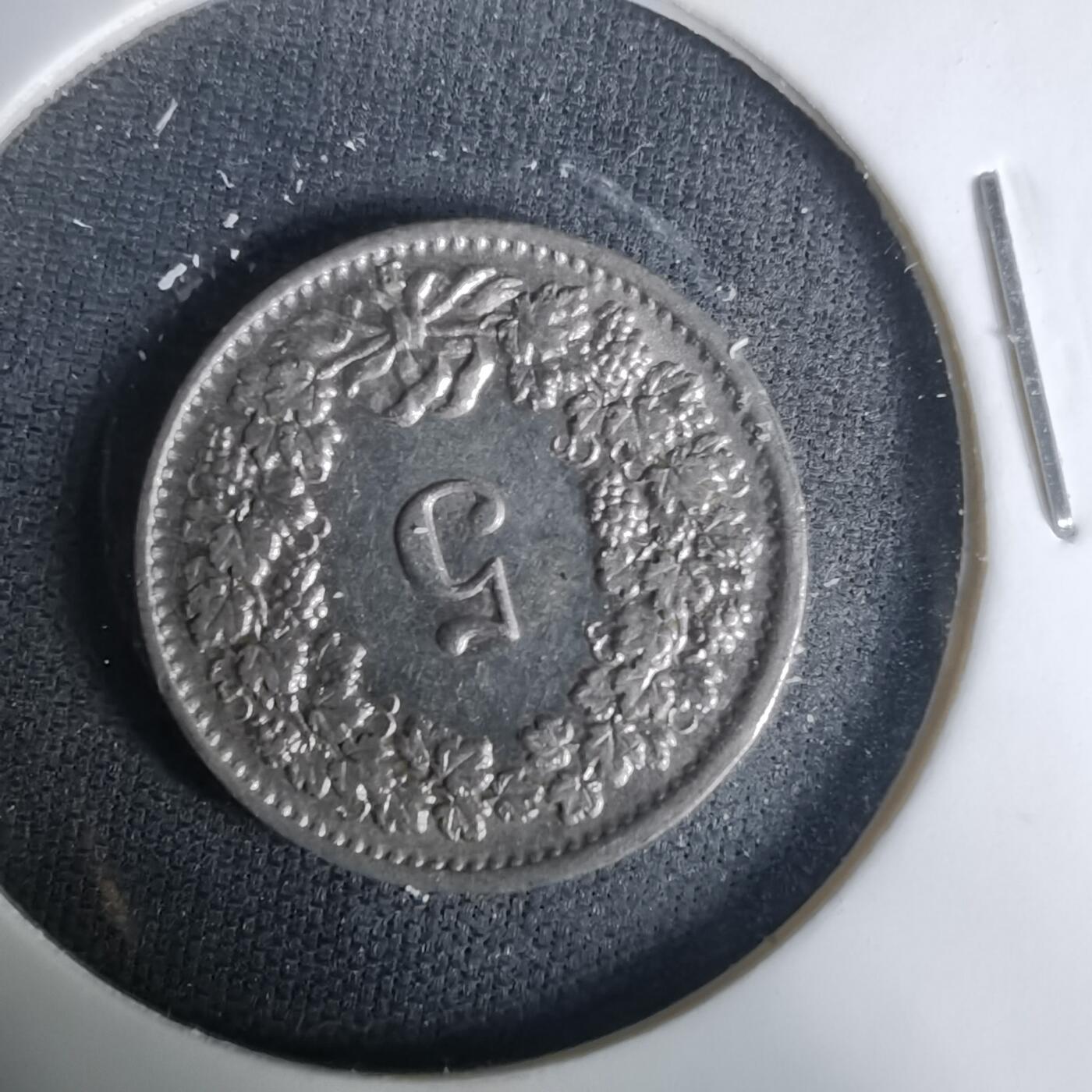 沼泽如烟--第1035场 瑞士1938年五分