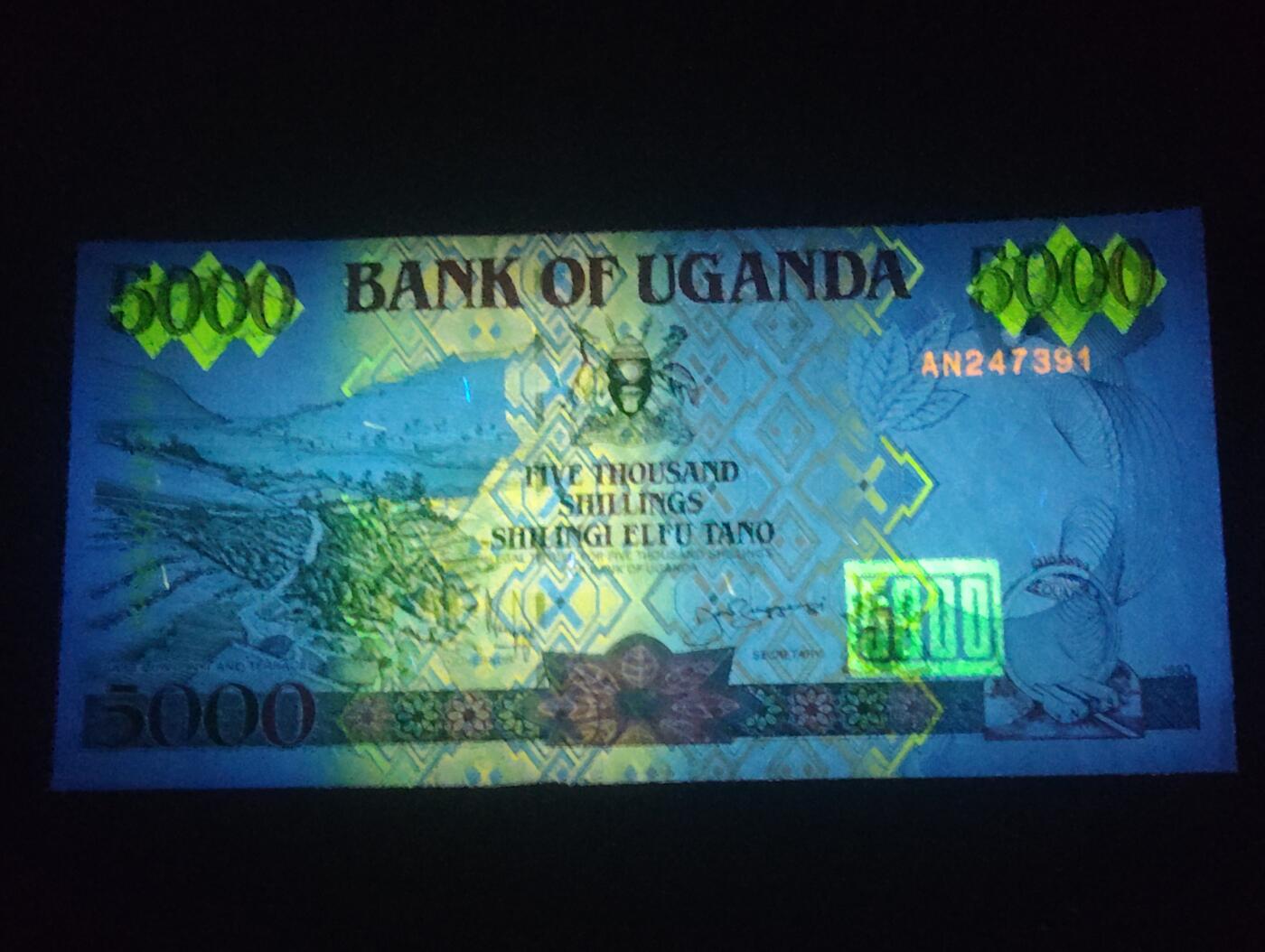 2026三月第四期，总221期 乌干达1993年5000先令UNC-·