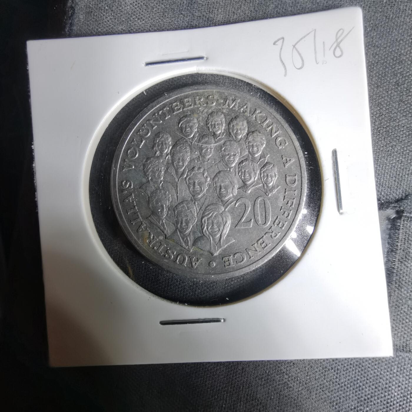 沼泽如烟--第1035场 澳大利亚2003年20分纪念币