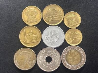 邮泉阁邮票限时拍卖第四十四场 （邮票在国外，请付邮费6元） - 埃及9枚