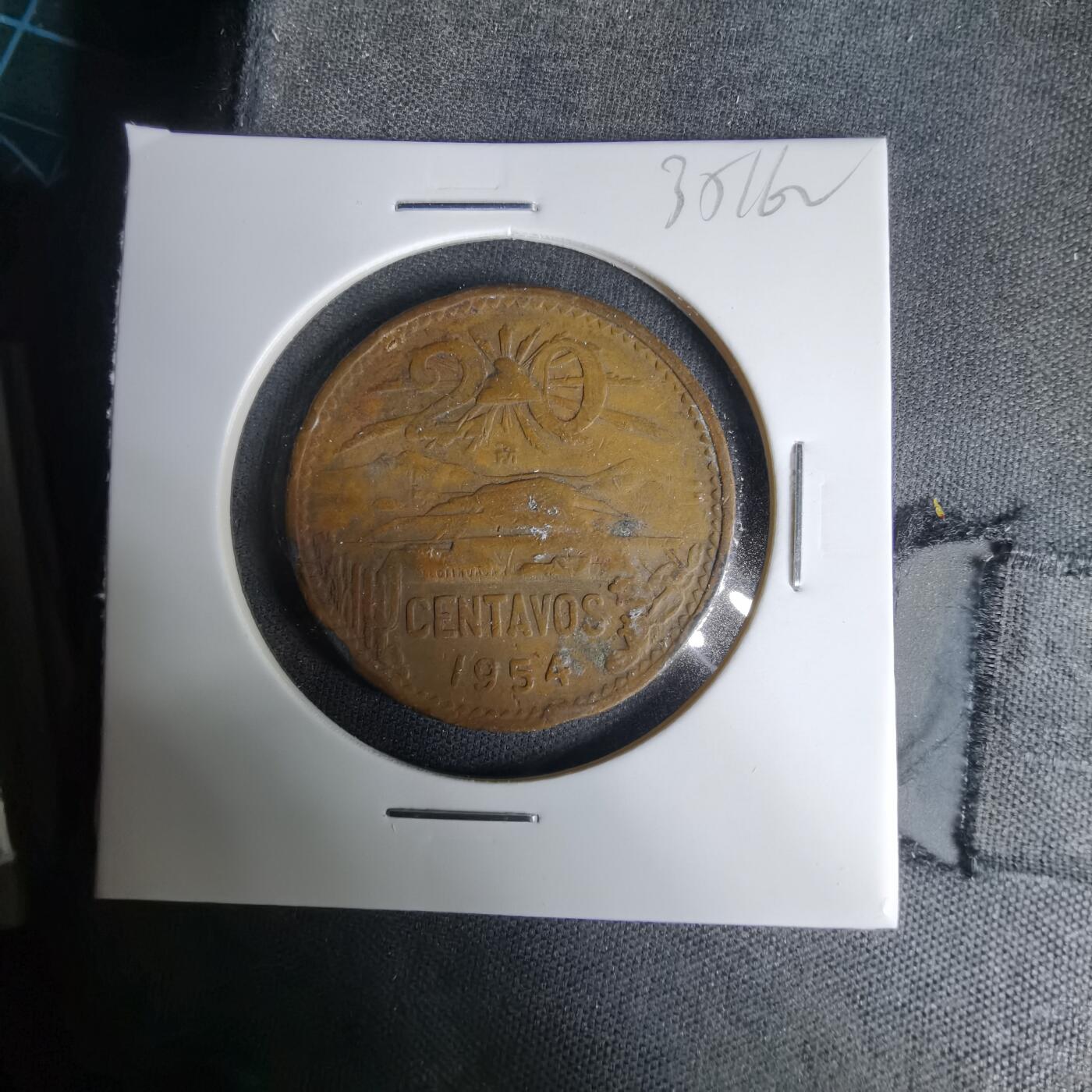 沼泽如烟--第1035场 墨西哥1954年20分