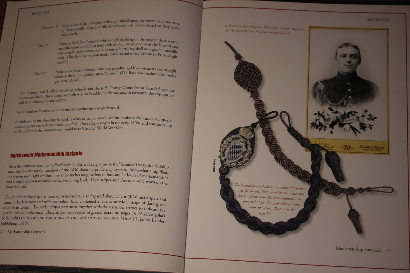 2026.4.2德系小拍卖 BULLS-EYE 德三射手续饰和独立击毁坦克鉴赏，共151页，全铜版纸印刷，较为详细的介绍了两款嘉奖的历史沿革和工艺细节，近库存品相