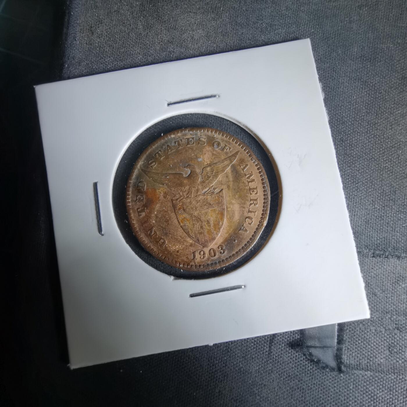 沼泽如烟--第1035场 菲律宾1903年一分