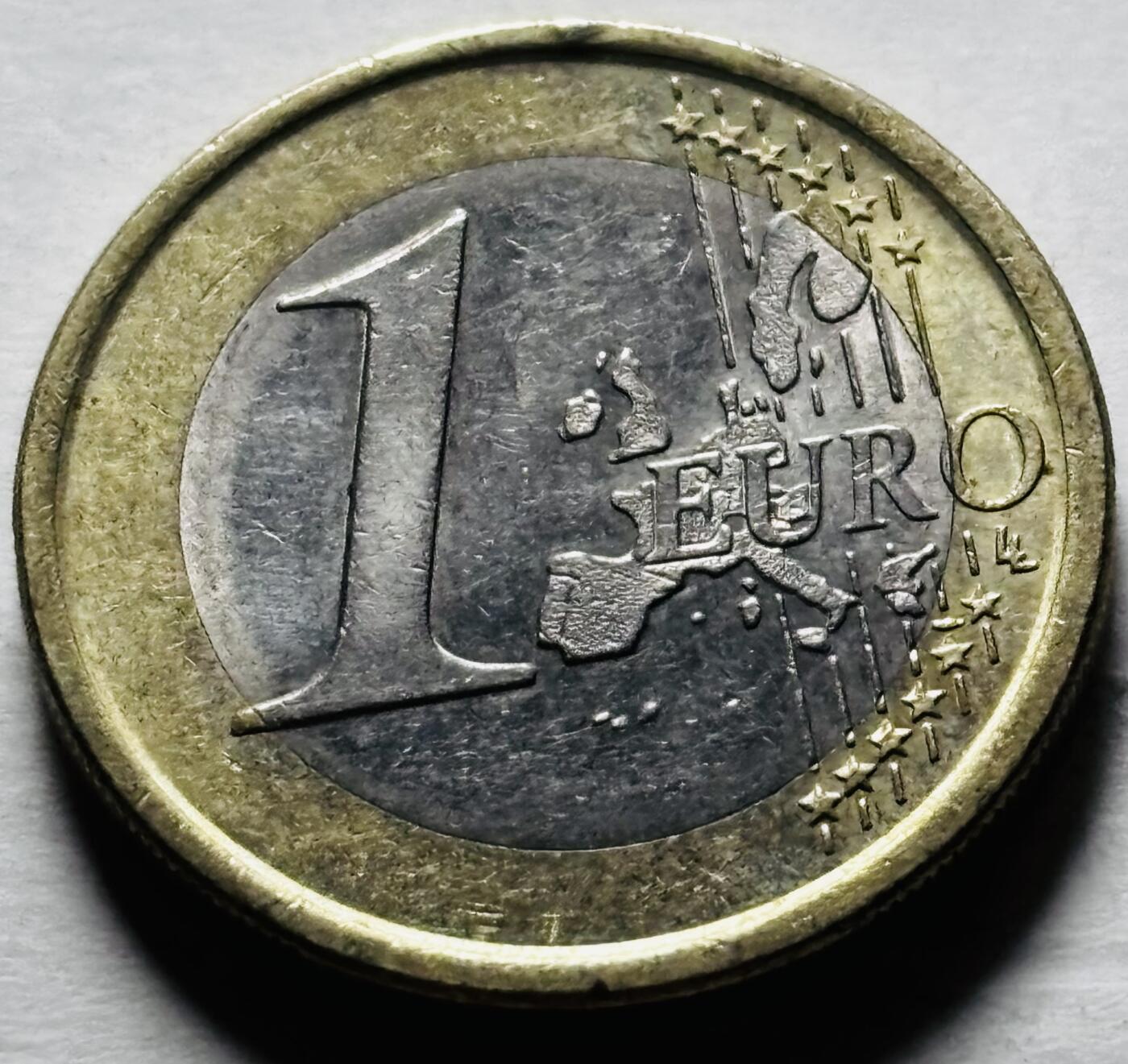 文馨钱币收藏第 298 场，长期接代拍业务 好品 2000 年西班牙 1 欧元