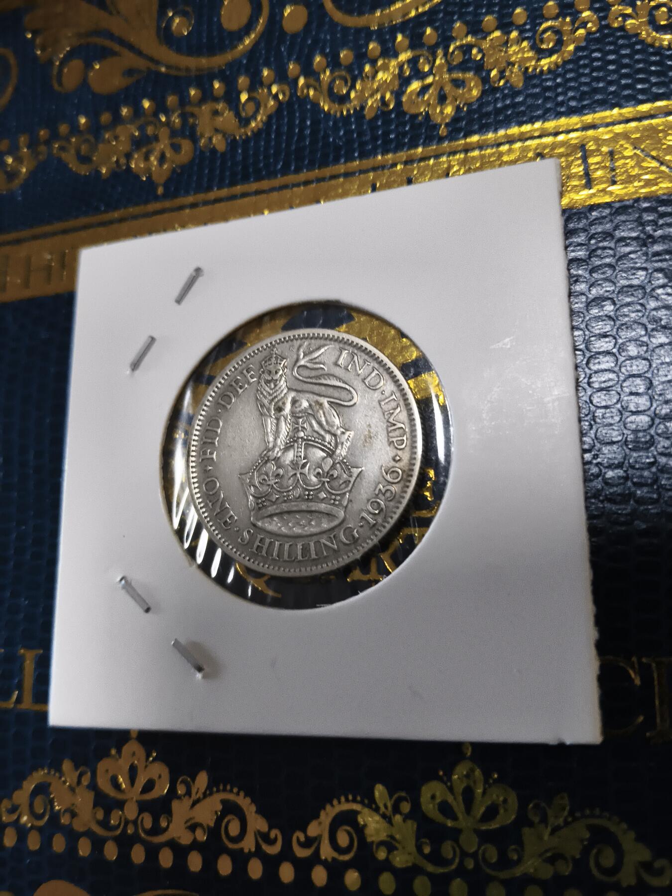 长老汇马年精选第十三场拍卖 1936英国乔治五世1先令银币，5.66克500银