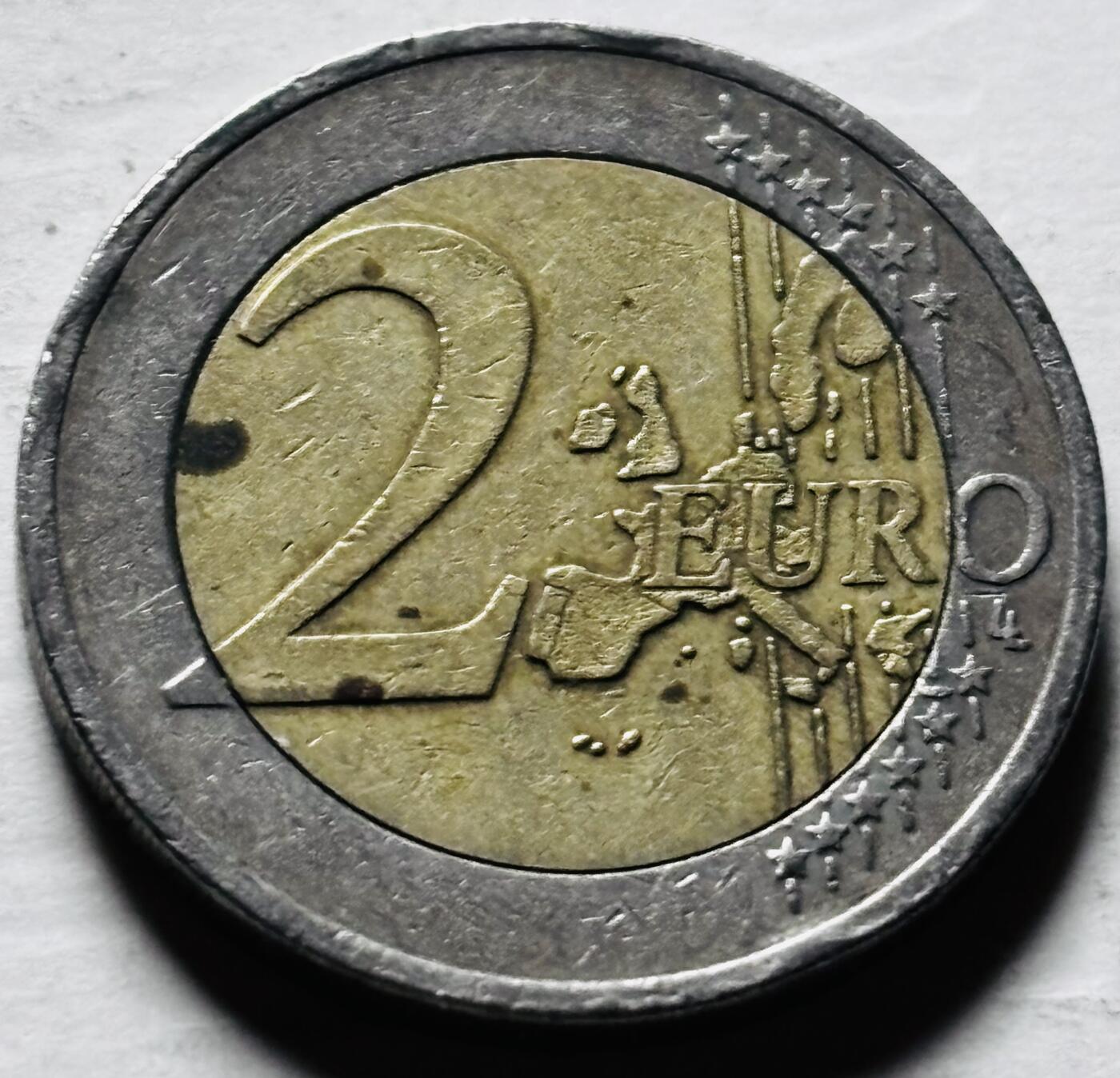 文馨钱币收藏第 298 场，长期接代拍业务 2002 年奥地利 2 欧元