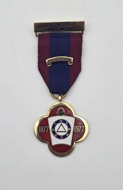 共济会拍卖专场 - 共济会-1977年百年荣耀纪念章
