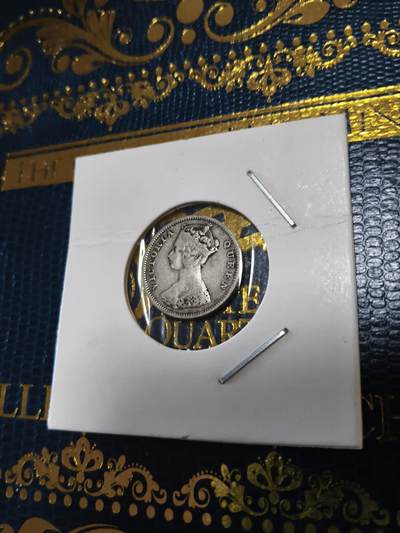 长老汇马年精选第十三场拍卖 - 1900香港维多利亚1毫银币，2.72克800银