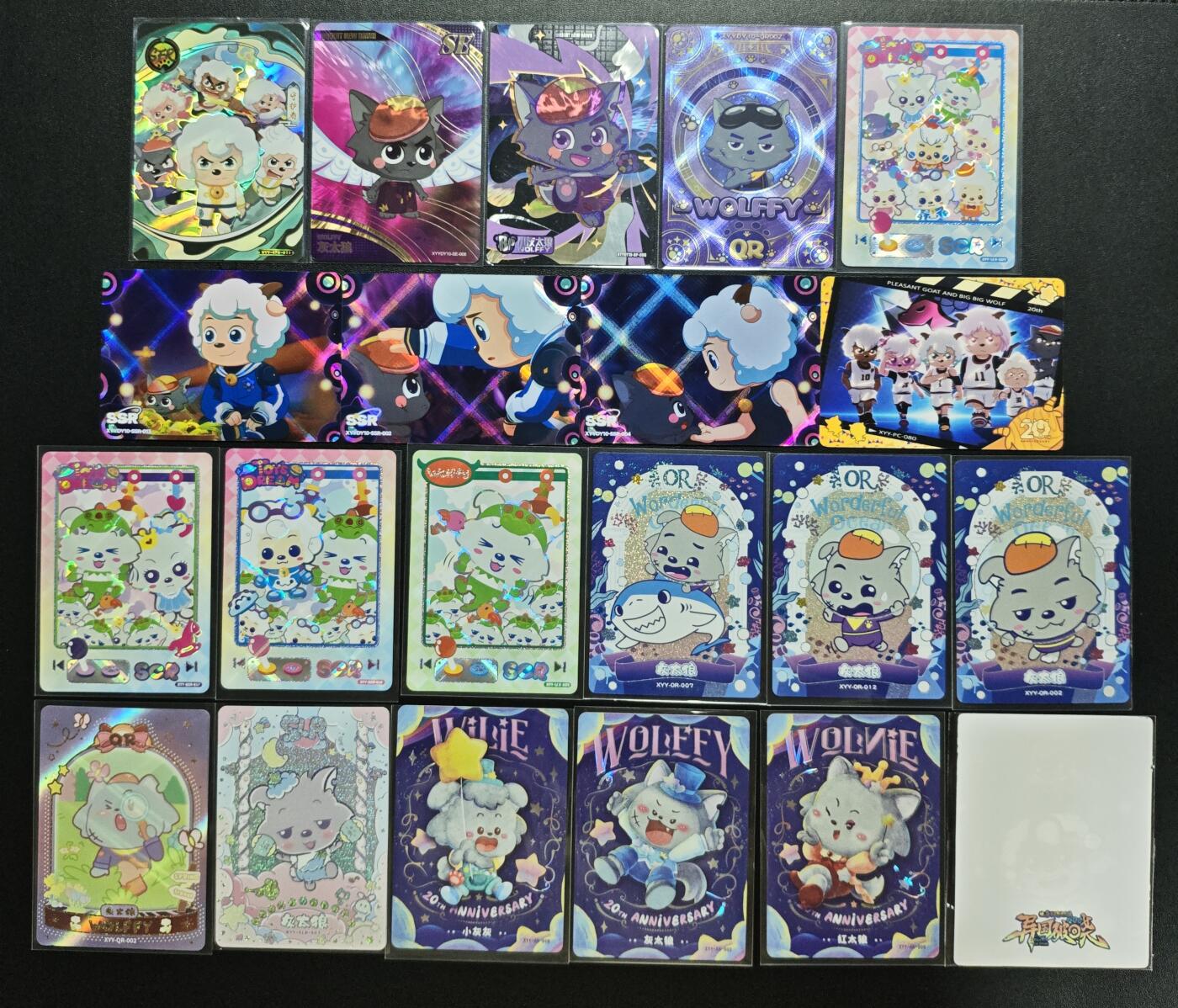 天玑星卡拍第182期《3.30周一截拍》持续收拍收评中 满赠卡需备注 奥迪双钻 喜羊羊与灰太狼 二十一张