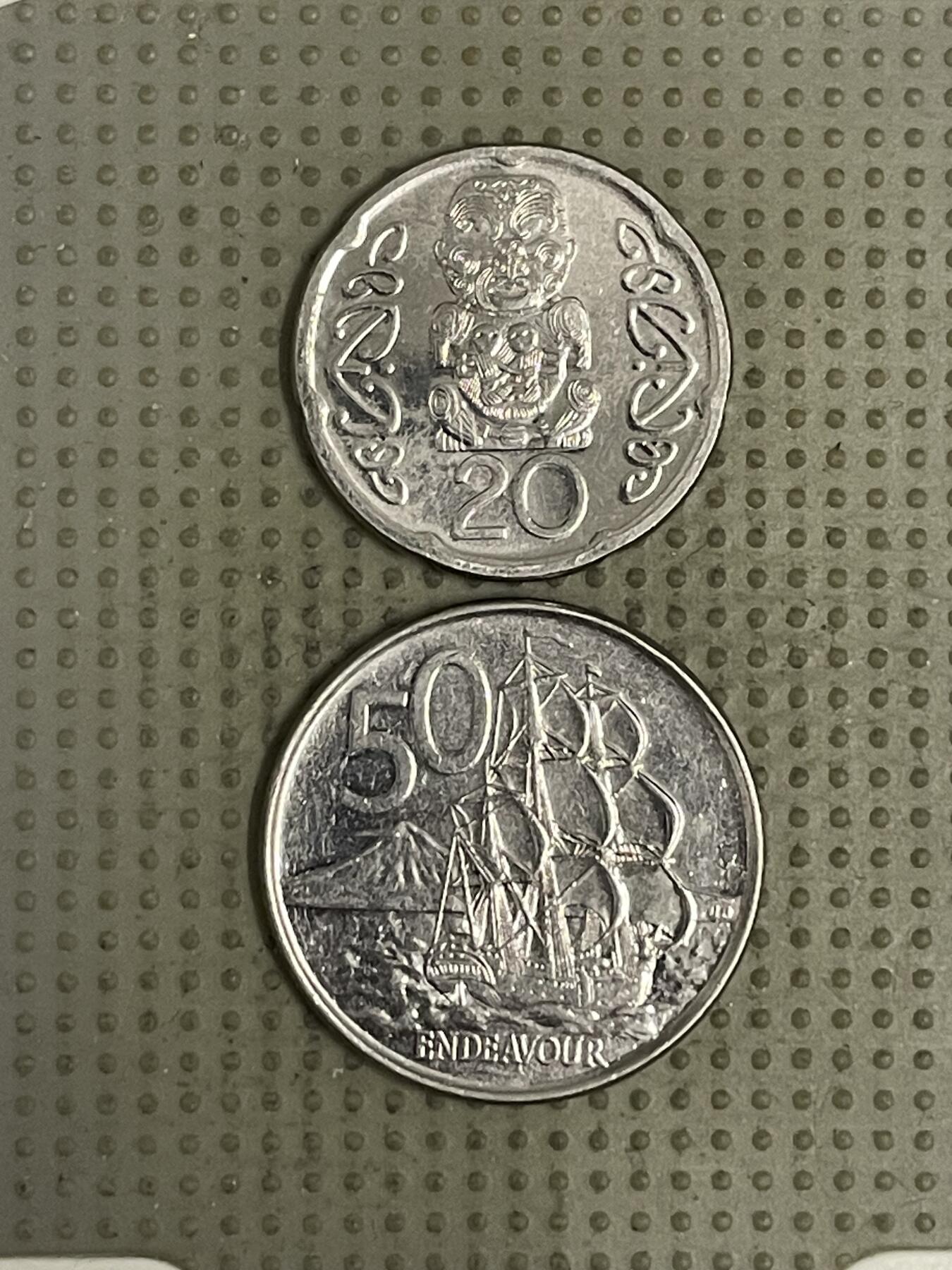 2026年第39场各国散币拍卖（总第189场） 新西兰2枚