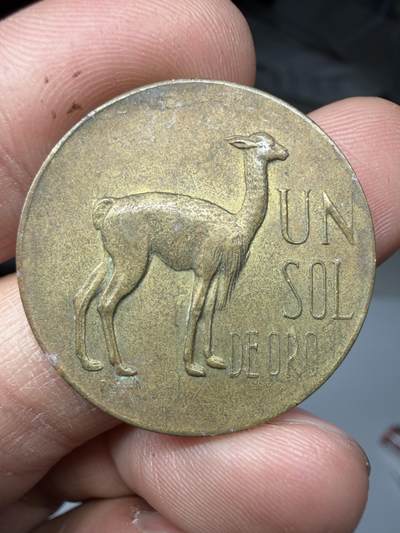 2026年集古藏今外币拍卖第三期-第9场—（总第319拍），可以寄存60天，满160元包邮。 - 1966年秘鲁1索尔