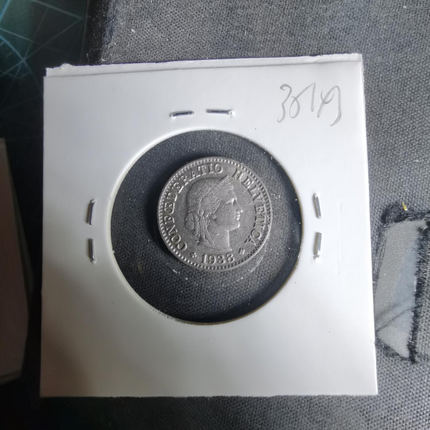 沼泽如烟--第1035场 瑞士1938年五分