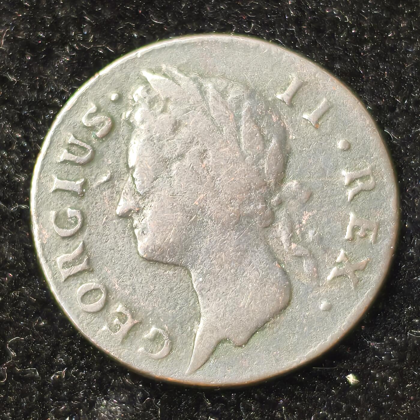 Krab外币市集Vol.28 爱尔兰1744年1/4便士