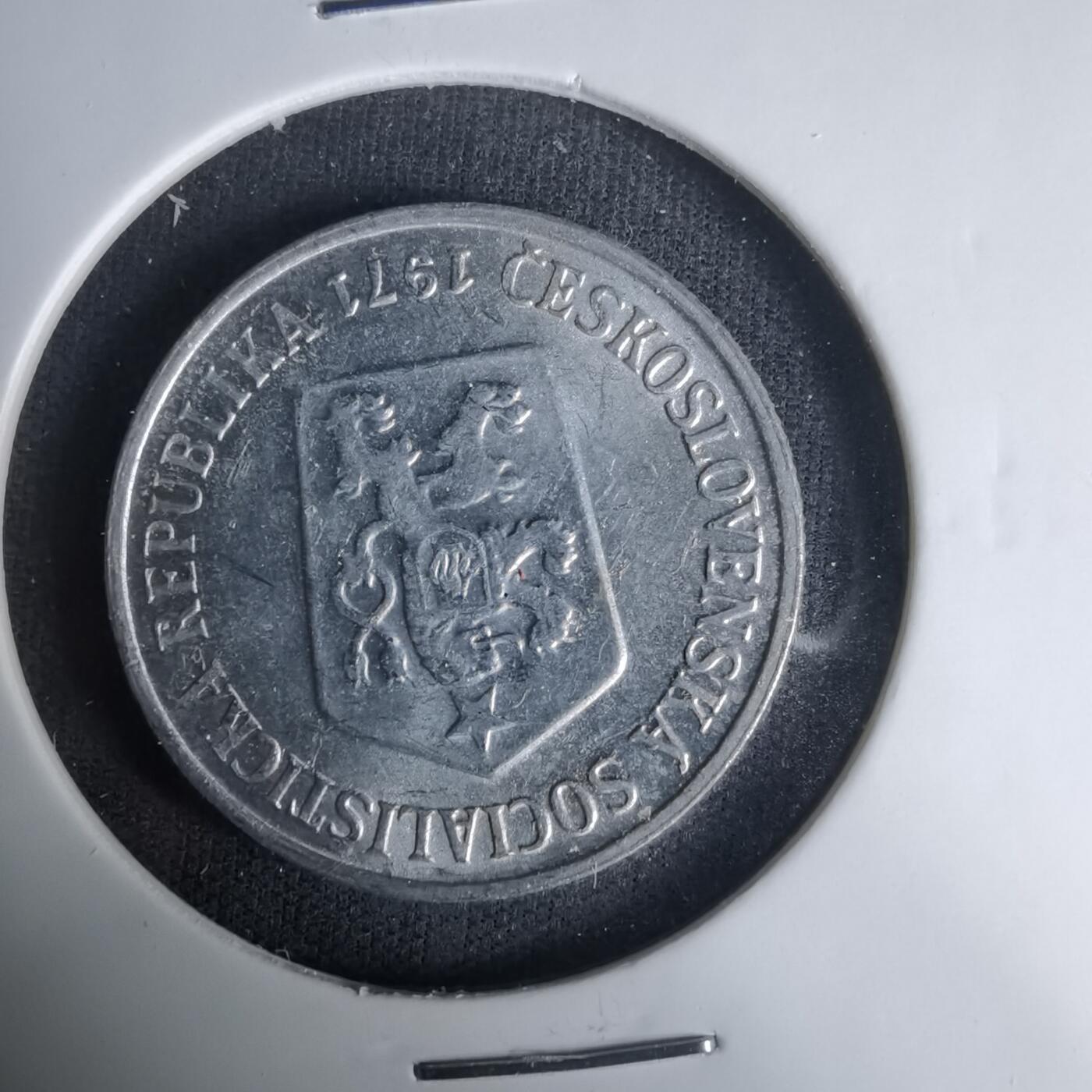 沼泽如烟--第1035场 捷克斯洛伐克1971年10赫勒